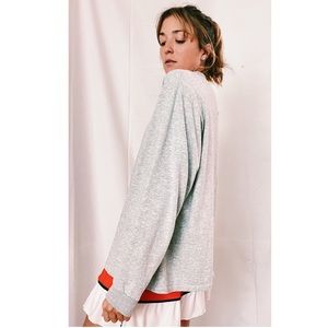 GREY LONGSLEEVE TEE ⛓